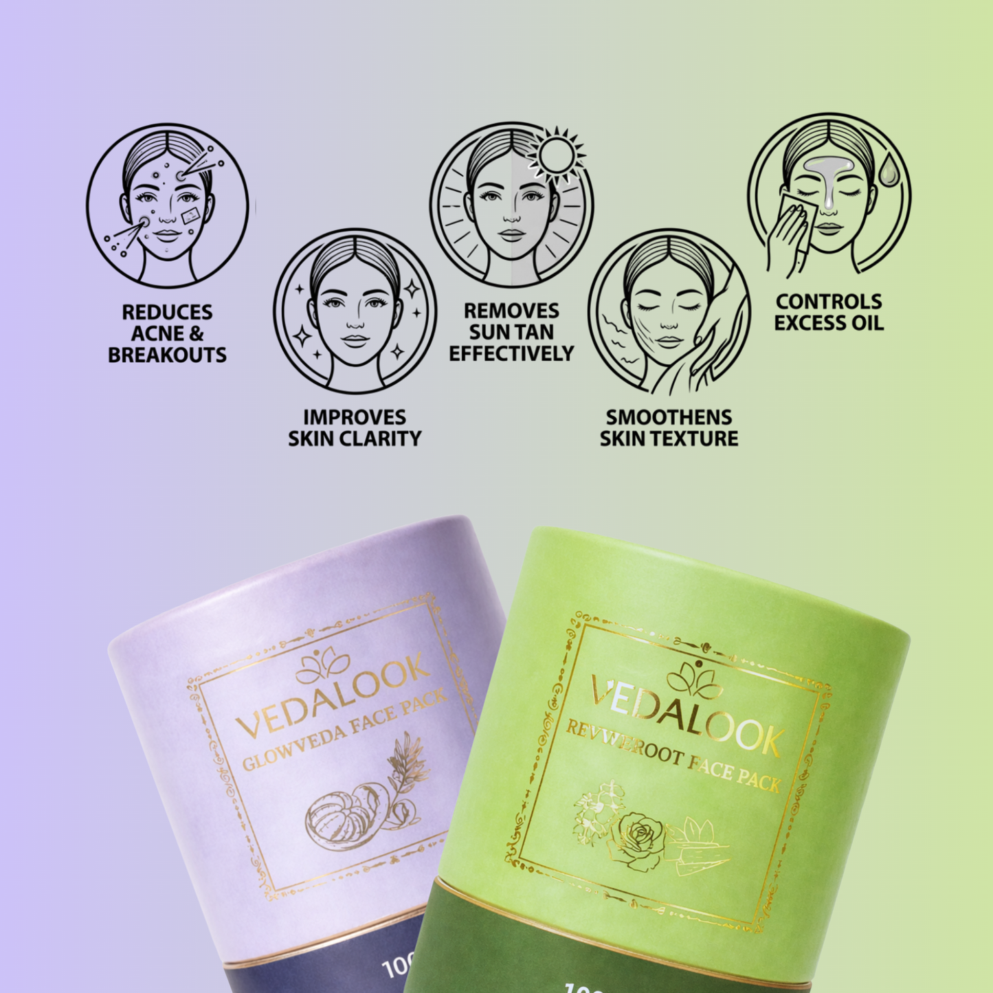 Best Glow Boosting Combo | Glowveda + Reviveroot for Dull & Damaged Skin