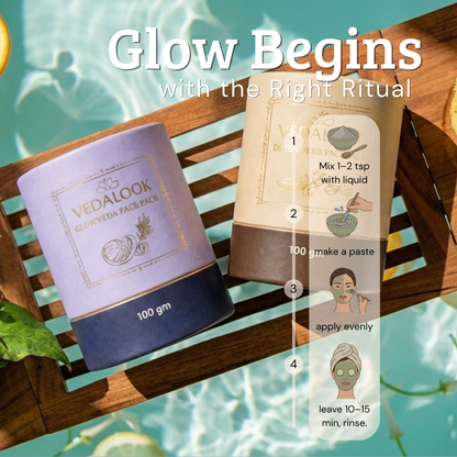 Tan Removal & Skin Brightening Combo | Detanherb + Glowveda