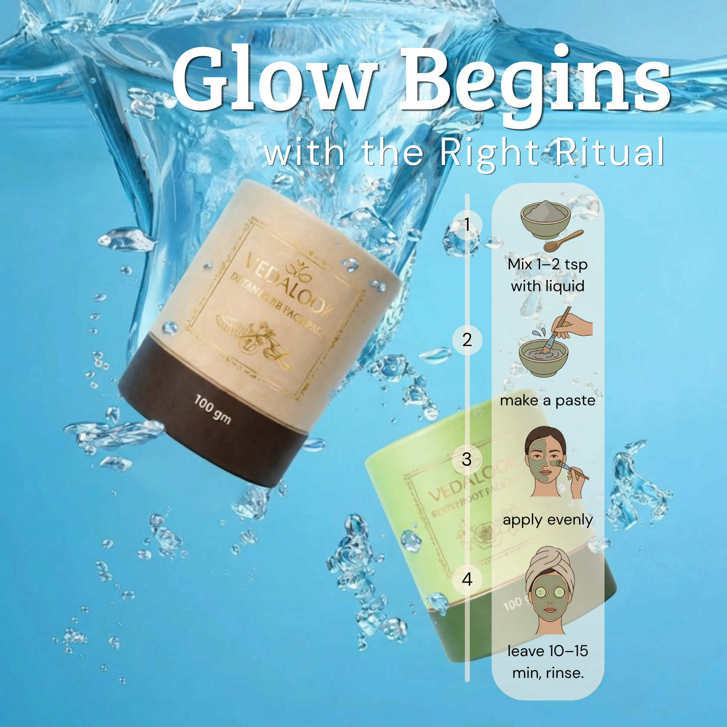 Tan Removal & Sun Repair Combo for Healthy, Even Skin Tone