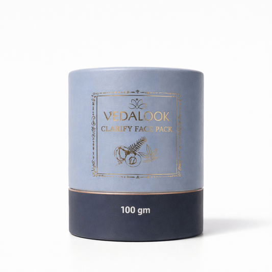 Clarify Face Pack | Multani Mitti, Kasturi Haldi, Neem & Aloe Vera | Acne & Oil Control (100g)