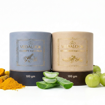Acne Detox Combo – Clarify & Detanherb for Acne, Oily Skin & Tan Removal